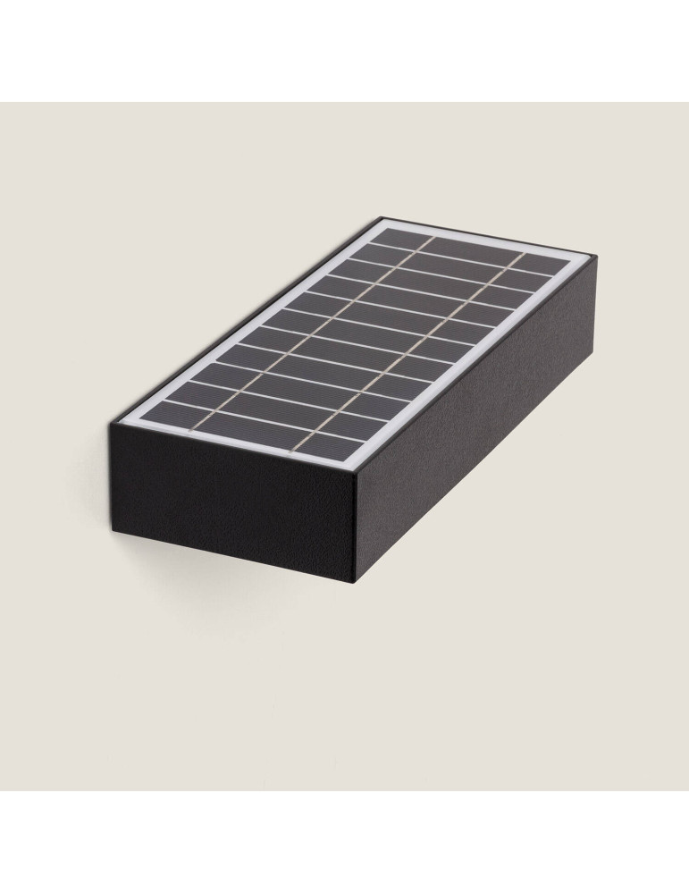 Applique Murale LED Extérieure 6W Karl Solaire Noir
