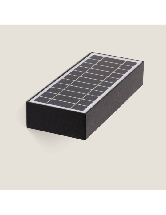 Applique Murale LED Extérieure 6W Karl Solaire Noir
