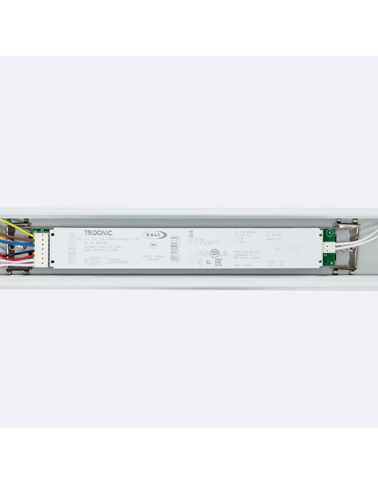 Barre Linéaire LED Trunking 150cm 17-66W TRIDONIC 180lm/W Dimmable DALI Easy Line LEDNIX