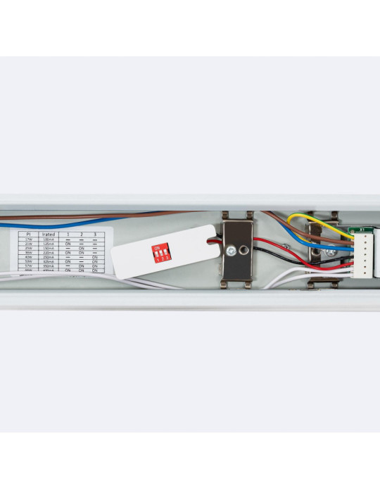 Barre Linéaire LED Trunking 150cm 17-66W TRIDONIC 180lm/W Dimmable DALI Easy Line LEDNIX