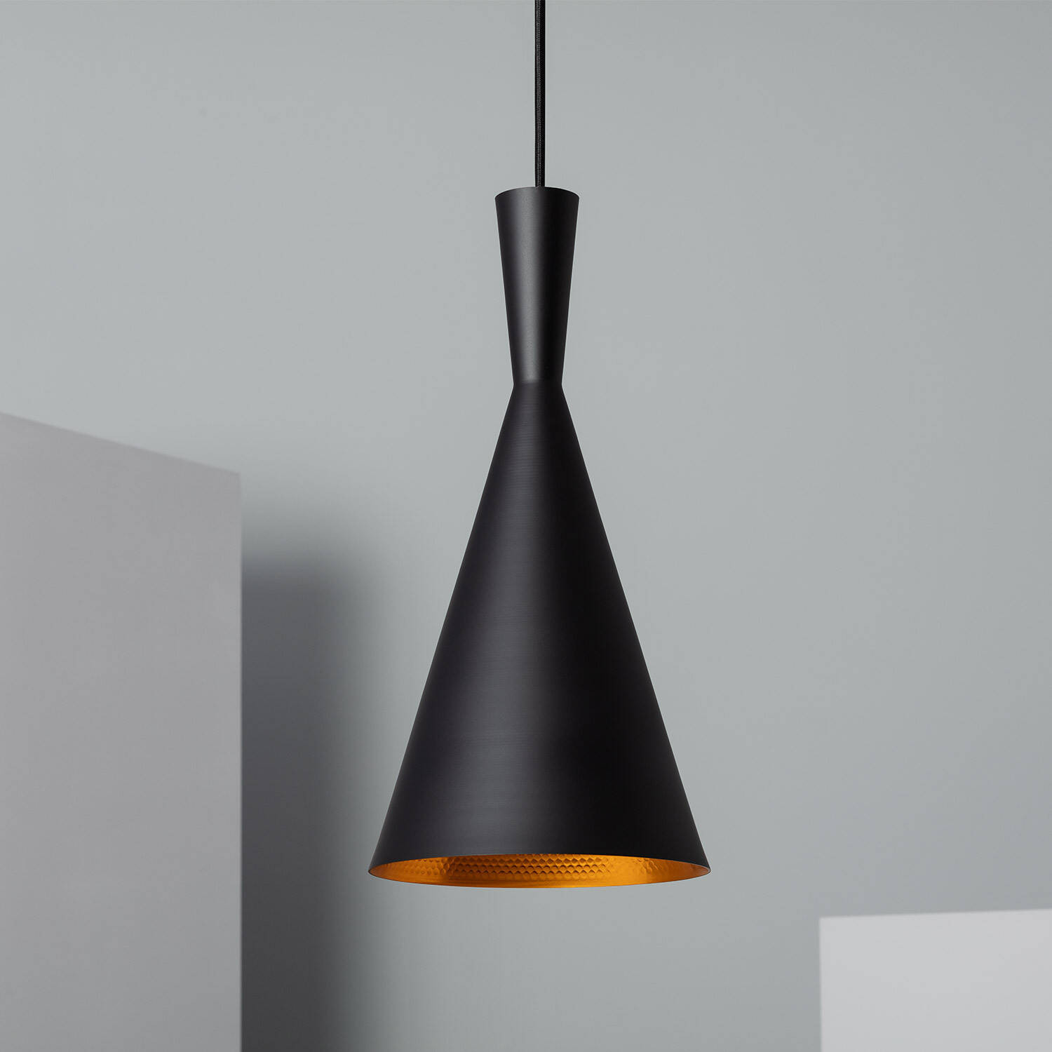Suspension Métal Lennon Noir