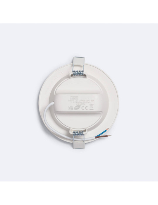 Spot Downlight LED 6W Rond Coupe Ø 95 mm