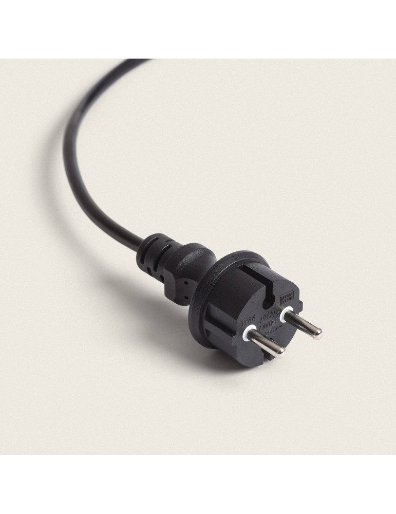 Guirlande LED Extérieure avec 5 Douilles B22 5m Noir IP44