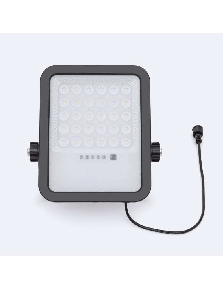 Projecteur Solaire Extérieur LED Nurda 10W 1200 lm IP65 avec Télécommande