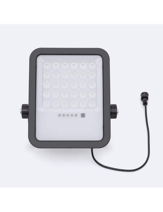 Projecteur Solaire Extérieur LED Nurda 10W 1200 lm IP65 avec Télécommande