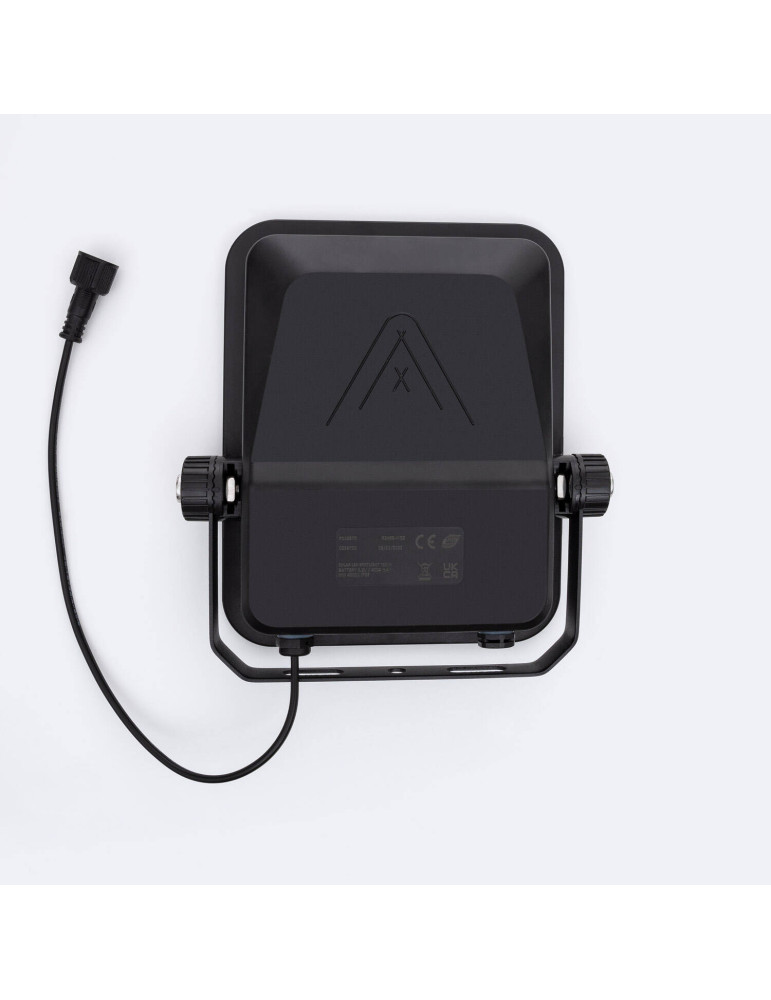 Projecteur Solaire Extérieur LED Nurda 10W 1200 lm IP65 avec Télécommande