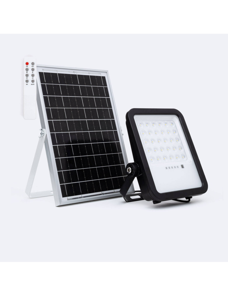 Projecteur Solaire Extérieur LED Nurda 10W 1200 lm IP65 avec Télécommande Projecteur Solaire Extérieur LED Nurda 10W 1200 lm IP65 avec Télécommande