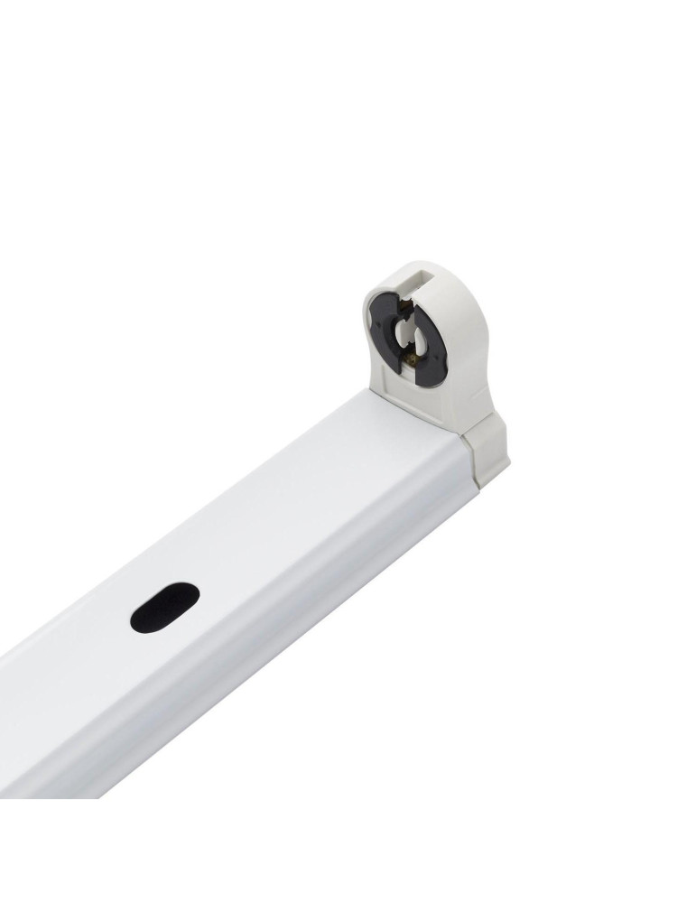 Tube LED 60cm T8 G13 9W 140lm/W Nano PC + Réglette