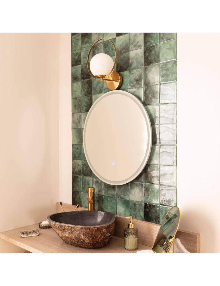 Applique murale Extérieure Métal et Verre Layla