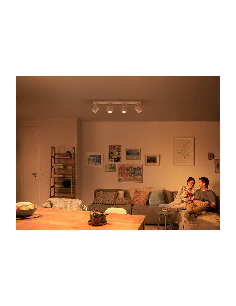 Plafonnier LED PHILIPS Byrl 4x4.3W 4 Spots