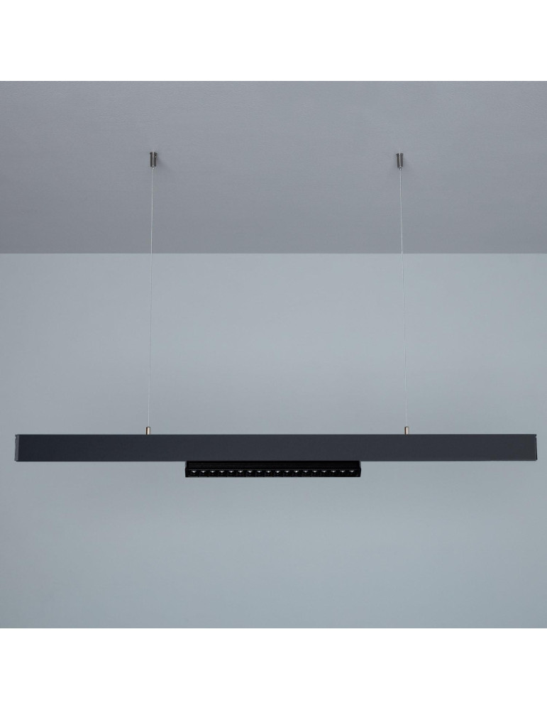 Spot Linéaire LED sur Rail Magnétique 20mm Orientable 15W 48V