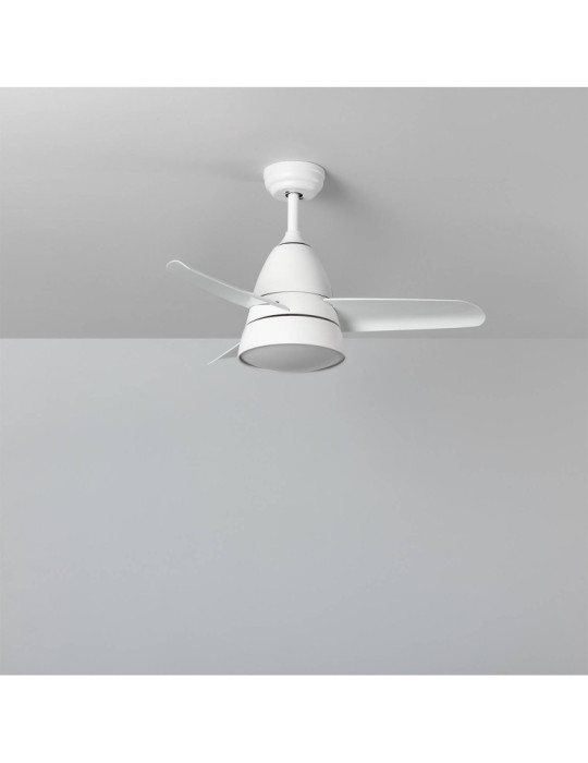 Ventilateur de Plafond Silencieux Industriel Blanc 91cm Moteur DC