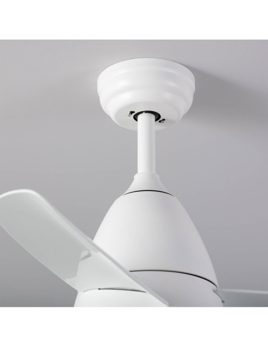 Ventilateur de Plafond Silencieux Industriel Blanc 91cm Moteur DC