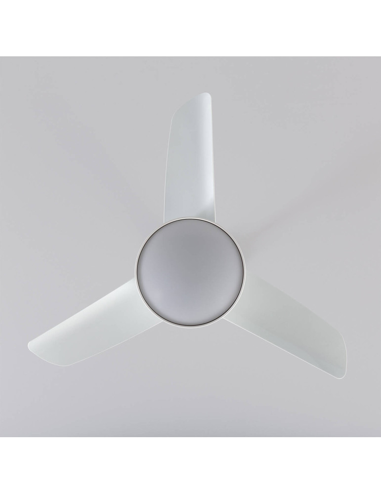 Ventilateur de Plafond Silencieux Industriel Blanc 91cm Moteur DC