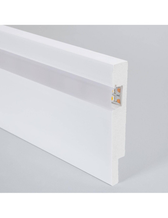 Moulure Plinthes Modern pour Rubans LED