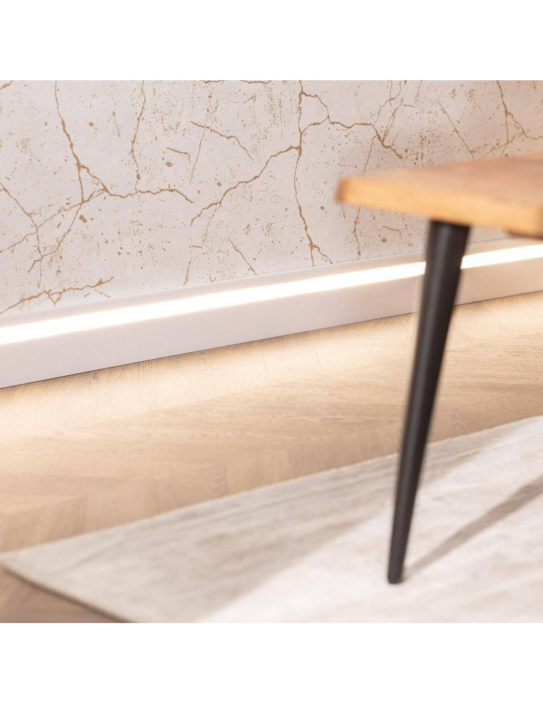 Moulure Plinthes Modern pour Rubans LED