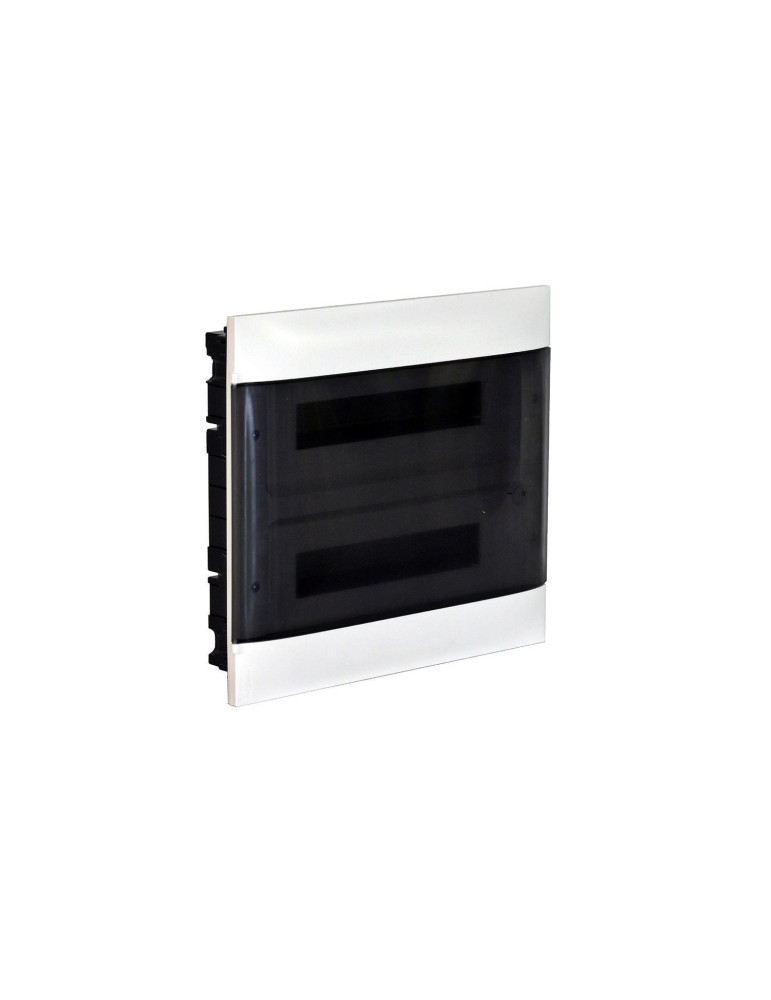 Boîte d'Encastrement Practibox S pour Cloisons Préfabriquées Porte Transparente 2x12 Modules LEGRAND 135072