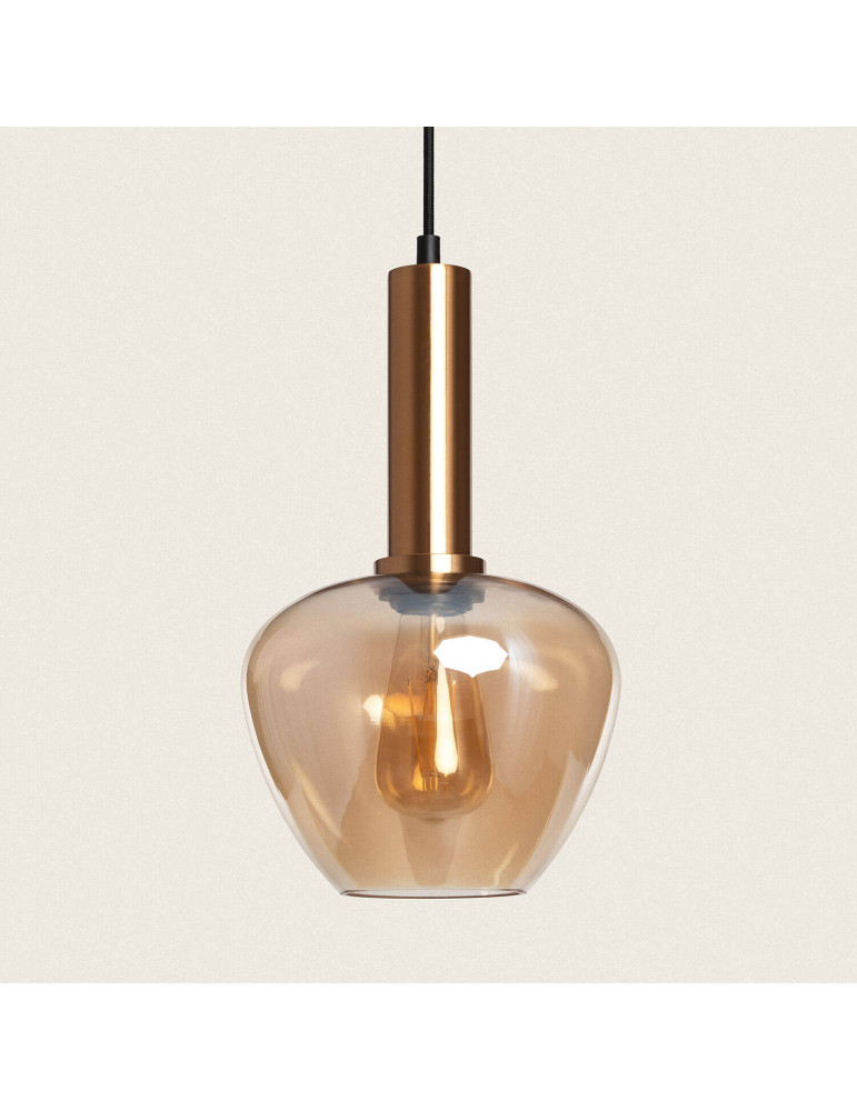 Suspension Métal et Verre Daira Suspension Métal et Verre Daira