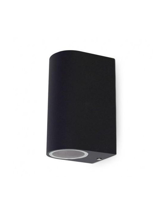 Applique Murale LED GU10 x 2 Gris Anthracite