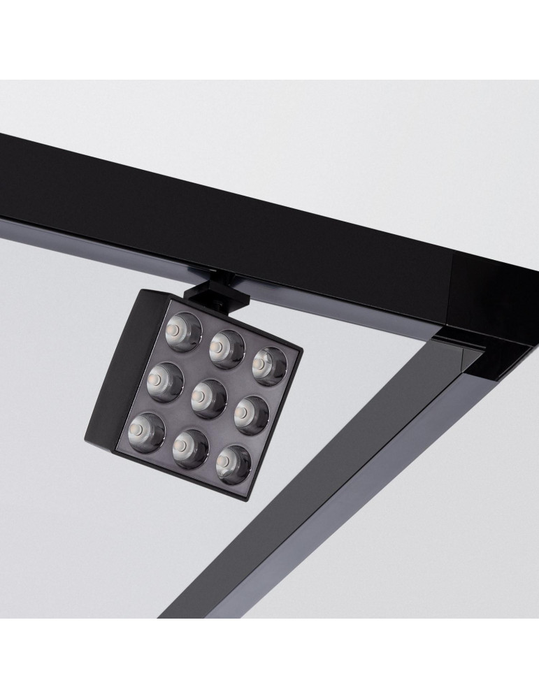 Raccord en L Horizontal pour Rail Magnétique En Saillie 20mm