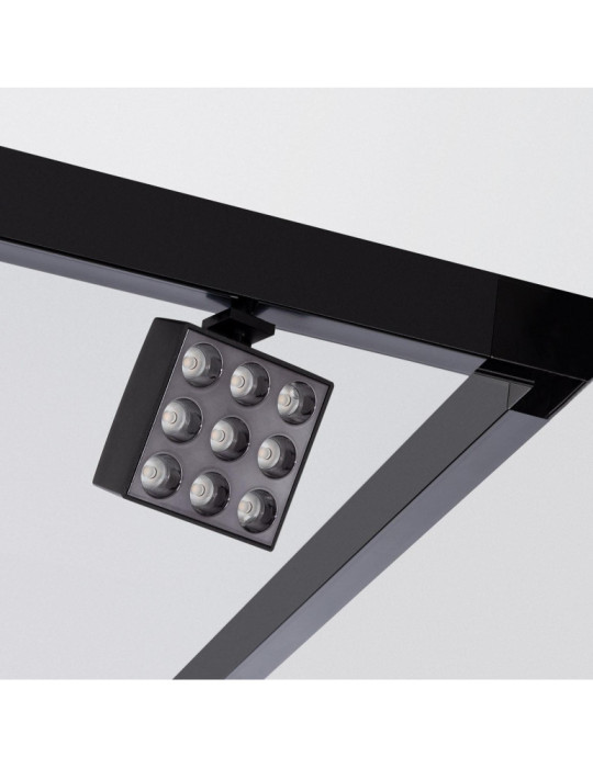 Raccord en L Horizontal pour Rail Magnétique En Saillie 20mm