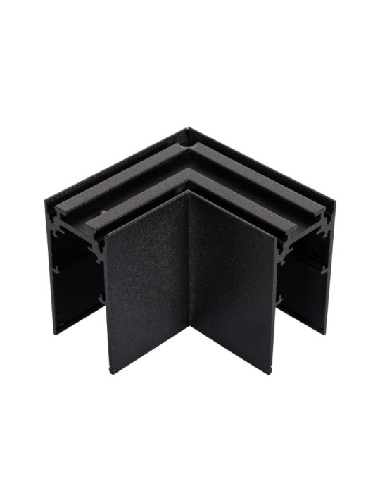 Raccord en L Horizontal pour Rail Magnétique En Saillie 20mm