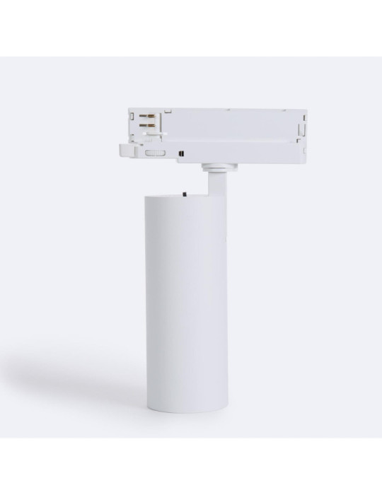 Spot LED sur Rail Triphasé 30W Carlo Blanc