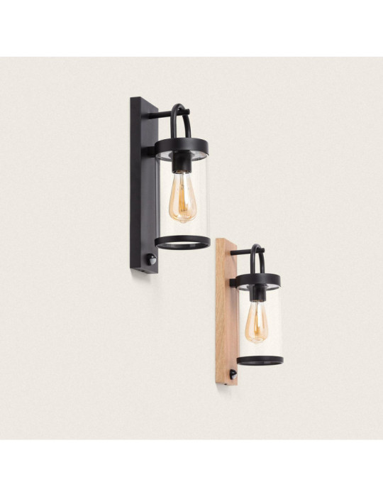 Applique Murale Extérieure Benny avec Détecteur de Mouvement PIR