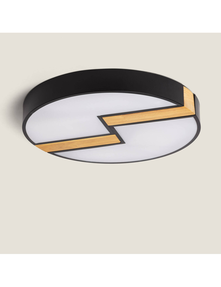 Plafonnier LED Rond Métal 27WCCT Sélectionnable Brusk Ø500 mm Plafonnier LED Rond Métal 27WCCT Sélectionnable Brusk Ø500 mm