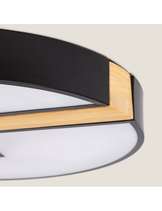 Plafonnier LED Rond Métal 27WCCT Sélectionnable Brusk Ø500 mm