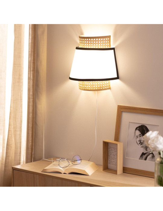 Applique Murale Rotin Marya