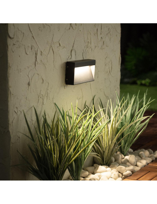 Balise LED Extérieure 6W en Saillie au Mur Columbia