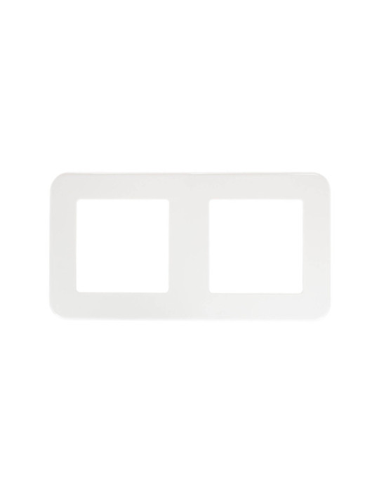 Cadre PC 2 Emplacements pour Appareillage Classic Cadre PC 2 Emplacements pour Appareillage Classic