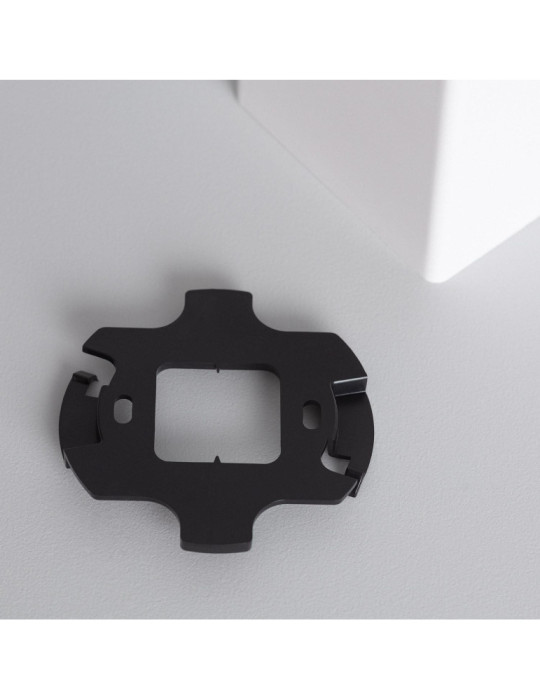 Plafonnier Space Carré Blanc avec Ampoule GU10