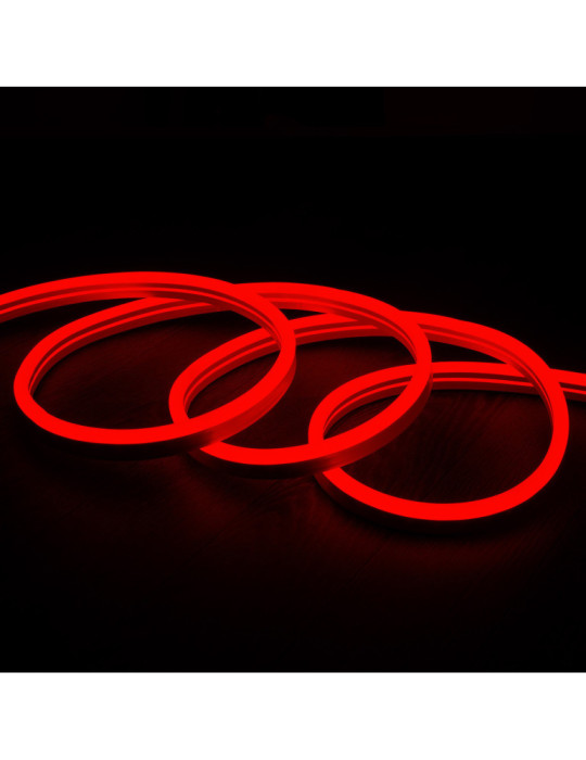 Tira Neón LED RGB 220V AC 120 LED/m IP67 a Medida Corte cada 100 cm Tira Neón LED RGB 220V AC 120 LED/m IP67 a Medida Corte cada 100 cm