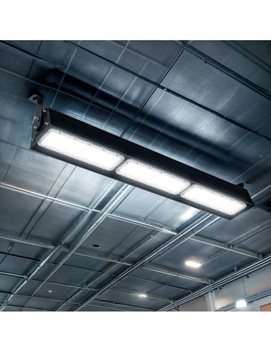 Cloche Linéaire LED Industrielle 150W 130lm/W Dimmable 1-10V IP65 HB2