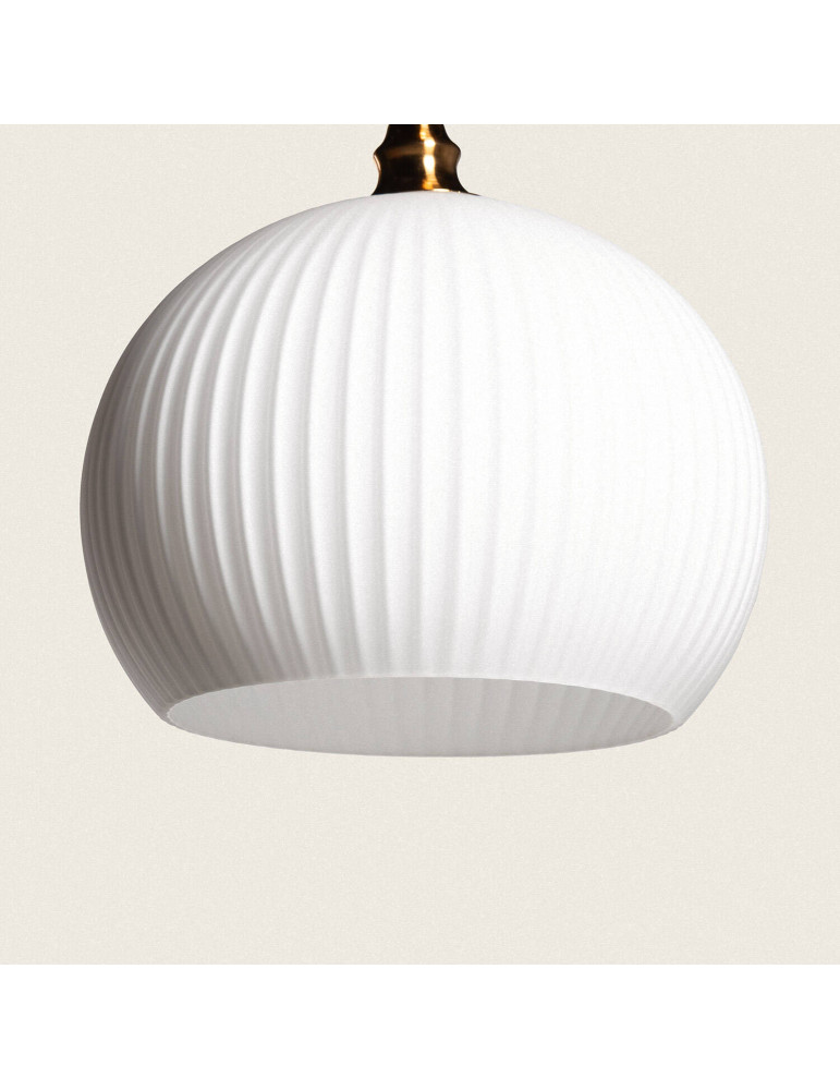 Suspension Métal et Verre Belma