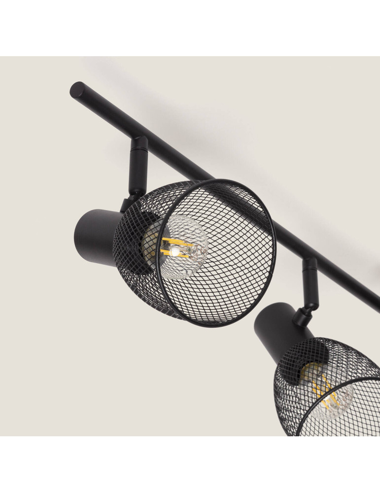 Plafonnier Orientable Aluminium Grid 6 Spots