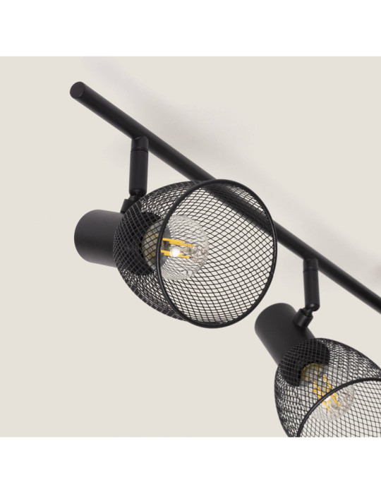 Plafonnier Orientable Aluminium Grid 6 Spots