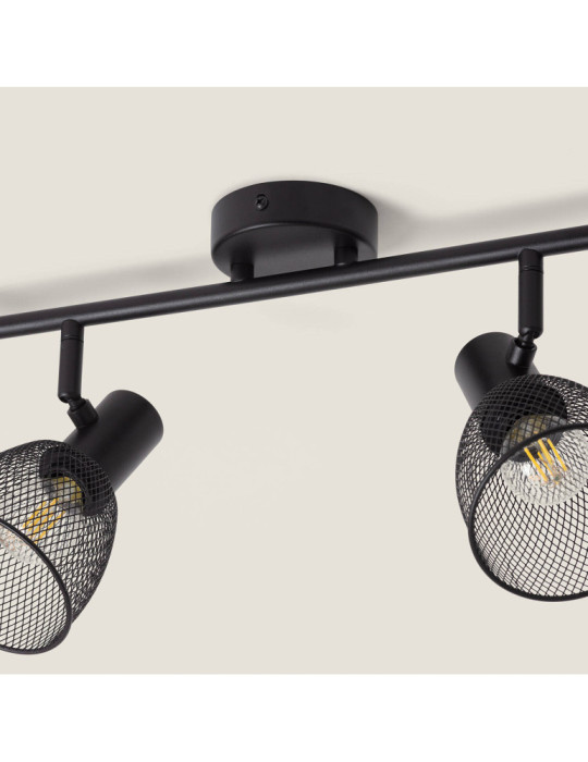 Plafonnier Orientable Aluminium Grid 6 Spots