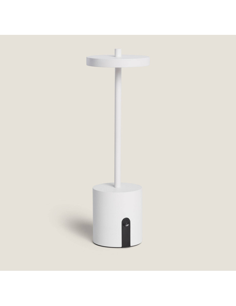 Lampe à Poser LED Portable Extérieure Métal avec Batterie Rechargeable Jawania