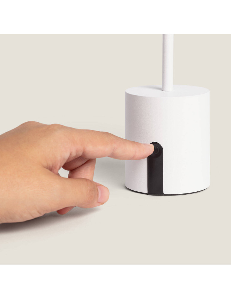 Lampe à Poser LED Portable Extérieure Métal avec Batterie Rechargeable Jawania