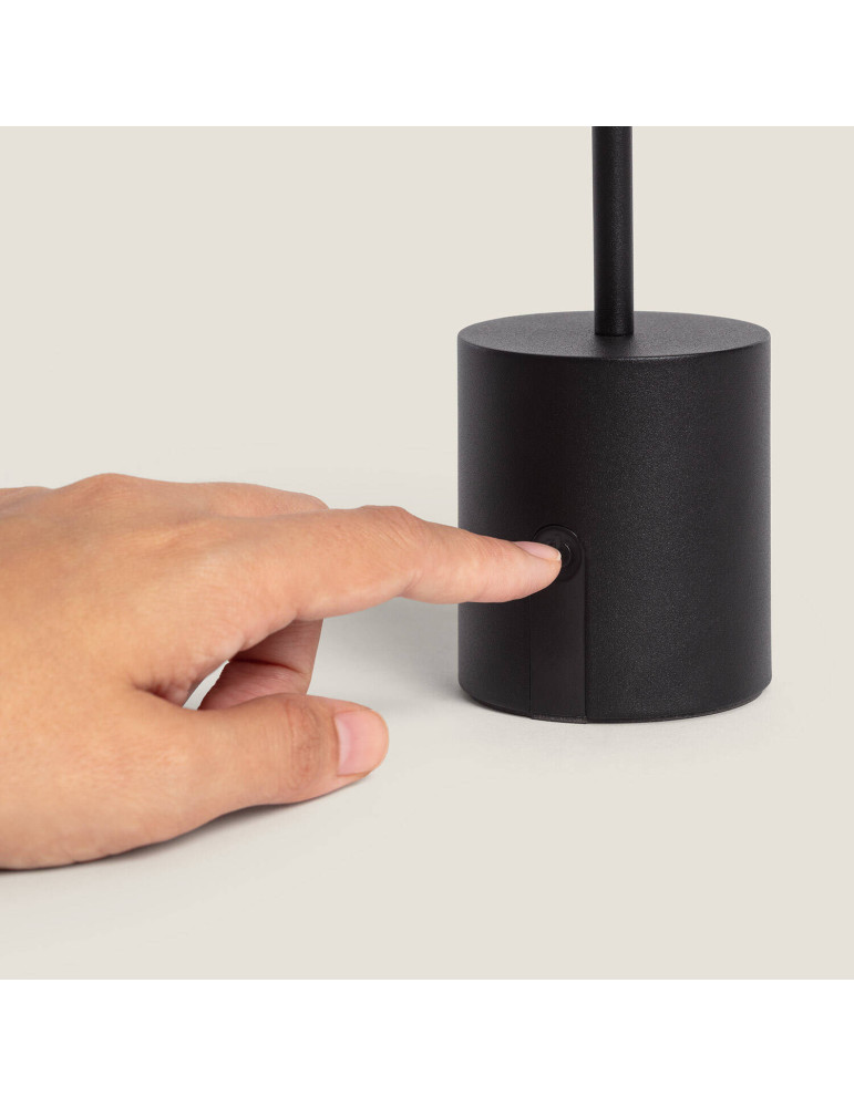 Lampe à Poser LED Portable Extérieure Métal avec Batterie Rechargeable Jawania