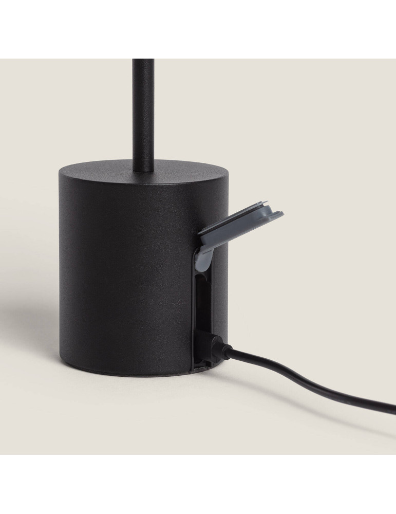 Lampe à Poser LED Portable Extérieure Métal avec Batterie Rechargeable Jawania