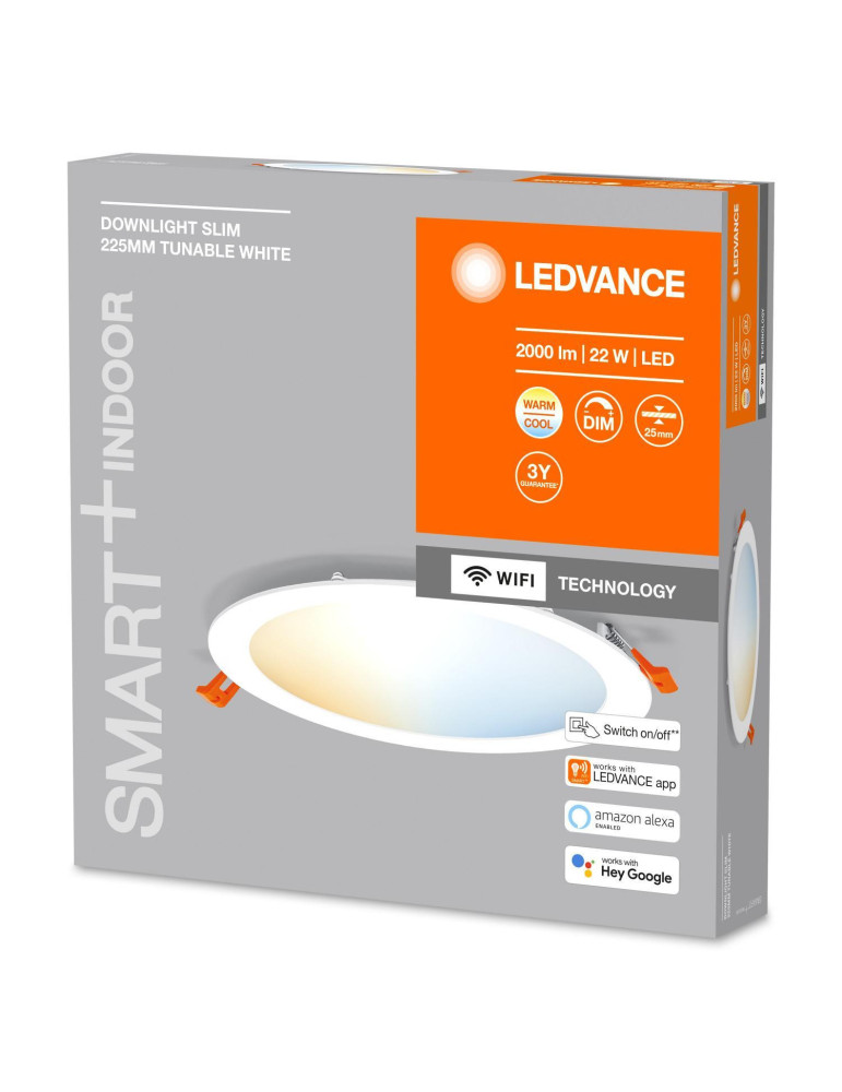 Downlight LED 22W Smart+ WiFi Ø225 mm LEDVANCE 4058075573277