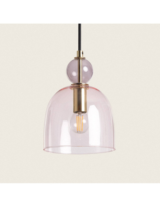 Suspension Métal et Verre Mono-Baudelaire