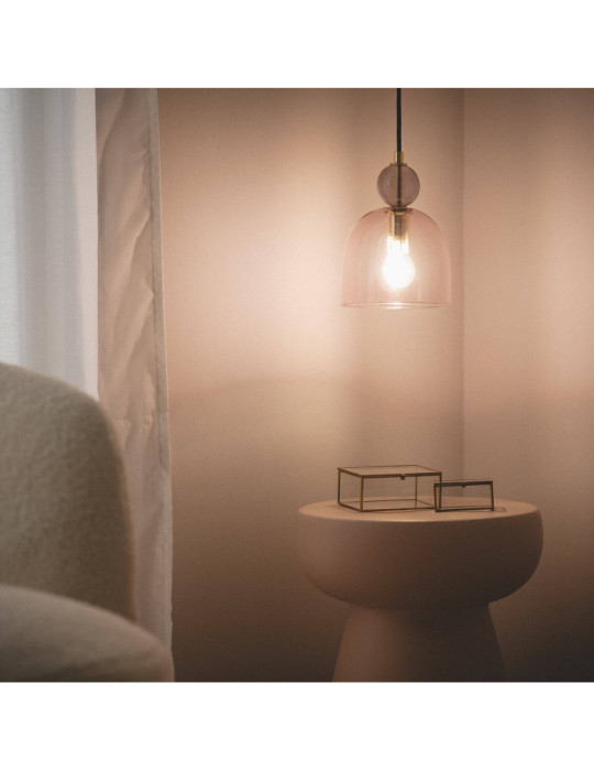 Suspension Métal et Verre Mono-Baudelaire