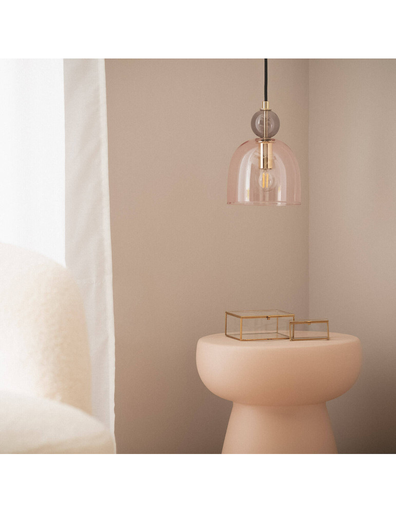 Suspension Métal et Verre Mono-Baudelaire