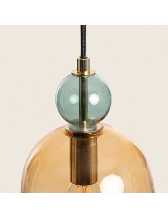 Suspension Métal et Verre Mono-Baudelaire