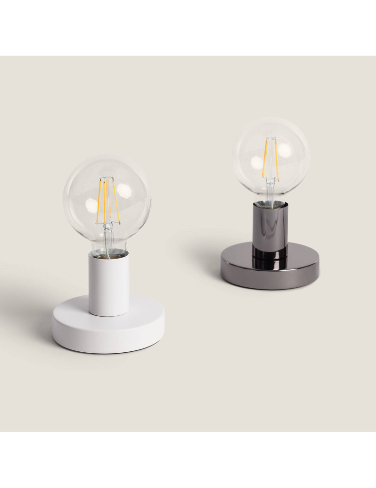 Lampe à Poser Métallique Posaluce Cobble Creative-Cables ABM21VBODEUBRX03-L